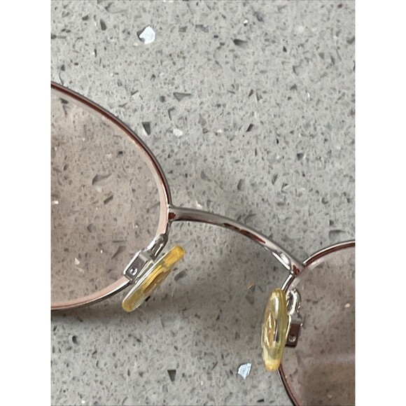 Anne Klein Eyeglasses Frames ONLY AK7010 K1046 Oval Full Rim 48-19-135 Gold main image 5